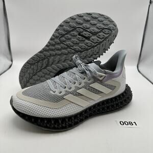 Adidas Womens sz 6.5 4DFWD 2 Running SHoes Halo Silver HP3204
